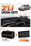 Volkswagen Polo Poled (2001-2009) Compatible Glove Box Cover + Thai Feather Trunk Bag Set - Vw019
