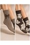 Lambswool Winter Women's Socks 4-Piece Towel Soft Washable - 2