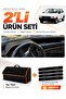 Fiat Uno 60,70 (1983-1995) Compatible Dashboard Cover + Tay Feather Trunk Bag + Sticker Set - Fi019