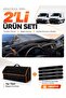 Renault Master (2011-2021) Compatible Dashboard Cover + Tay Feather Luggage Bag + Sticker Set - Re037