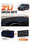 Volkswagen Transporter T6 Covered (2015-2020) Compatible Glove Box Cover + Glove Bag Set - Vw030