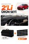 Skoda Kamiq (2020-2025) Compatible Dashboard Cover + Thai Feather Trunk Bag + Sticker Set - Sk005