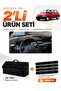 Renault Clio 1 (1990-1998) Compatible Glove Box Cover + Tay Feather Trunk Bag + Sticker Set - Re006
