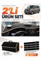 Volkswagen Transporter T6 Pocketed (2015-2020) Compatible Glove Box Cover + Hand Towel Bag Set - Vw028