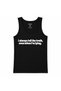 Truth & Lies Bold Statement Graphic Tank Top