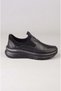 Dr. Jell's 6K1263 Genuine Leather Anatomical Women's Shoes Black