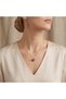 Women's Gold Tarnish-Resistant Steel Zircon Stone Heart and Arrow Necklace - Elegant Design for Gifts |   Purple Zircon Stone - 4