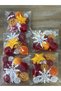 Christmas Tree Ornament Set – Red Gold White Decorative Ornaments |   Christmas Tree Decoration |   3Dmulticraft - 3