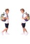 Turquoise Dinosaur Triple Primary School School Bag Set - Boy - 7