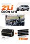 Glove Box Cover + Leather Trunk Bag + Sticker Set Toyota Rav4 (2000-2005) Compatible - To022