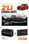 Opel Frontera (2025-Onwards) Compatible Dashboard Cover + Leather Trunk Bag + Sticker Set - Op025