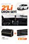 Toyota Verso (2009-2018) Compatible Dashboard Cover + Leather Trunk Bag + Sticker Set - To024