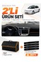Honda Civic Vtec2 (2002-2005) Compatible Torpedo Cover + Leather Trunk Bag + Sticker Set - Ho009