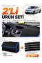Renault Fluence Small Screen (2009-2016) Compatible Glove Box Cover + Leather Trunk Bag Set - Re022