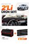 Mitsubishi Carisma Large Screen (1997-2003) Compatible Glove Box Cover + Leather Trunk Bag Set - Mi004