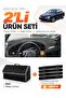 Kia Shuma (1995-2003) Compatible Torpedo Cover + Leather Luggage Bag + Sticker Set - Ki017