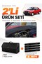 Volkswagen Jetta (1991-1997) Compatible Dashboard Cover + Leather Trunk Bag + Sticker Set - Vw008