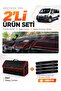 Peugeot Boxer (2017-2021) Compatible Dashboard Cover + Leather Luggage Bag + Sticker Set - Pe026