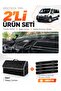 Peugeot Boxer (2017-2021) Compatible Dashboard Cover + Leather Luggage Bag + Sticker Set - Pe026
