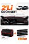 Cupra Leon (2020-2026) Compatible Glove Box Cover + Leather Trunk Bag + Sticker Set - Se011