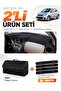 Nissan Micra March (2010-2016) Compatible Torpedo Cover + Leather Trunk Bag + Sticker Set - Ni008