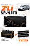 Skoda Fabia (1999-2006) Compatible Dashboard Cover + Leather Trunk Bag + Sticker Set - Sk001
