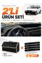 Fiat Uno 60,70 (1983-1995) Compatible Dashboard Cover + Leather Trunk Bag + Sticker Set - Fi019