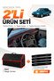 Tofaş Şahi̇n Doğan Kartal Kapakli (1981-2002) Compatible Torpedo Cover + Leather Trunk Bag Set - Tf003