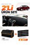 Hyundai Sonata (2007-2012) Compatible Glove Box Cover + Leather Trunk Bag + Sticker Set - Hu030