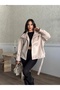 Zra Model Buttoned Imported Top Quality Premium Design Suede Jacket - 6
