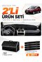 Dacia Sandero (2010-2015) Compatible Dashboard Cover + Leather Trunk Bag + Sticker Set - Da005