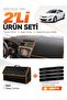 Mazda 6 (2007-2013) Compatible Dashboard Cover + Leather Trunk Bag + Sticker Set - Ma007