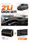 Volkswagen Transporter T6 Pocketed (2015-2020) Compatible Glove Box Cover + Leather Bag Set - Vw028