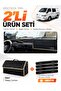 Mitsubishi L300 (2000-2010) Compatible Torpedo Cover + Leather Luggage Bag + Sticker Set - Mi011