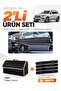 Volvo Xc-90 (2015-2024) Compatible Dashboard Cover + Leather Trunk Bag + Sticker Set - Vo006