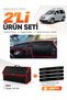 Volkswagen Caddy (2004-2010) Compatible Dashboard Cover + Leather Trunk Bag + Sticker Set - Vw002