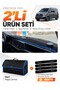 Volkswagen Transporter T7 (2021-2024) Compatible Dashboard Cover + Leather Trunk Bag Set - Vw029