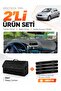 Opel Astra g (1998-2008) Compatible Dashboard Cover + Leather Trunk Bag + Sticker Set - Op002