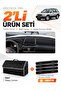 Subaru Forester (1997-2002) Compatible Glove Box Cover + Leather Trunk Bag + Sticker Set - Su002