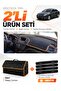 Opel Insignia (2008-2013) Compatible Glove Box Cover + Leather Trunk Bag + Sticker Set - Op010