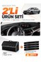Bmw G30 G31 G38 (2017-2023) Compatible Glove Box Cover + Leather Trunk Bag + Sticker Set - Bm008