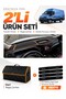 Dashboard Cover + Leather Luggage Bag + Sticker Set Iveco Daily (2015-2021) Compatible - Iv002