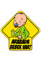 There Is a Baby in the Car Auto Windshield Sticker – 16 cm Baby Car Rear Window Sticker – Colorful Decorative Warning Sticker
