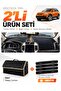 Chevrolet Capti̇va (2008-2011) Compatible Dashboard Cover + Leather Trunk Bag + Sticker Set - Ch007