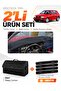 Volkswagen Golf 3 (1991-1997) Compatible Glove Box Cover + Leather Trunk Bag + Sticker Set - Vw008