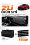Glove Box Cover + Leather Trunk Bag Set Compatible with Toyota Chr No Head up Display (2024-2026) - To028