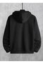 Hooded Zippered Dream Maker Tribal Printed 100% Cotton Plus Size Men's Hip Hop Sweatshirt - 2