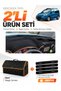Citroen Berlingo Top Pocket Without Cover (2015-2020) Compatible Glove Box Cover + Leather Bag Set - Ci016