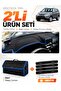 Honda Cr-V (2000-2006) Compatible Dashboard Cover + Leather Trunk Bag + Sticker Set - Ho014