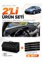Renault Megane 3 Small Screen (2008-2015) Compatible Glove Box Cover + Leather Trunk Bag Set - Re022